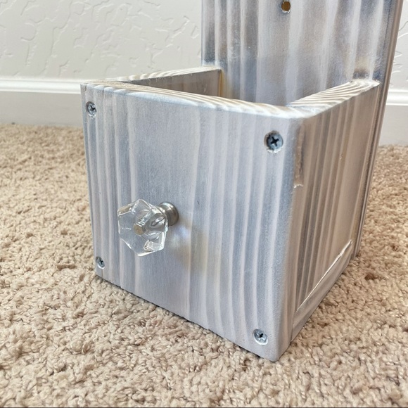 Shabby Chic Handmade Rustic Wooden Mounted Wall Bottle Opener Wall Decor - Picture 6 of 15